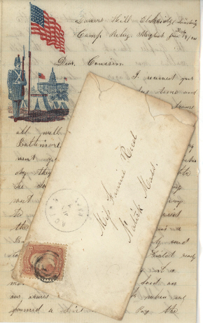 Letter from George Reed to his cousin