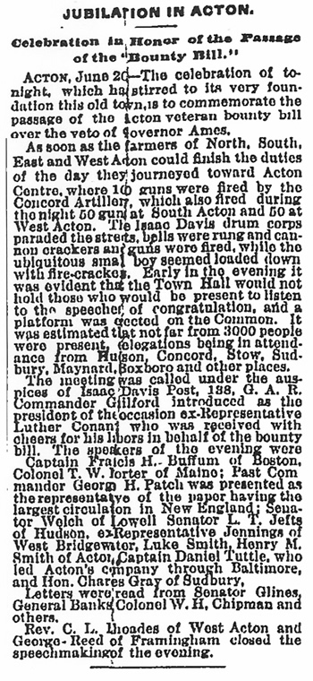 Boston Globe June 30, 1887