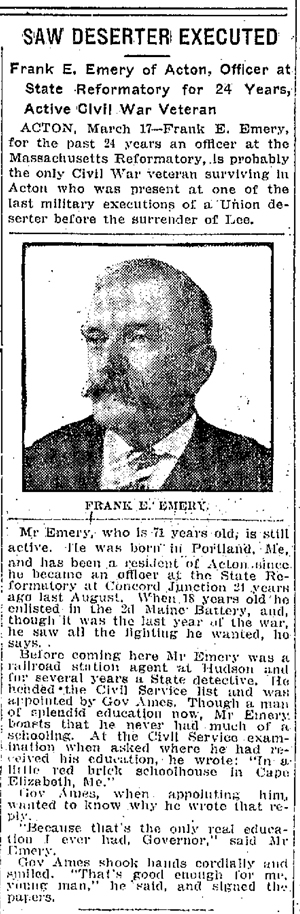 Boston Globe, March 18, 1917