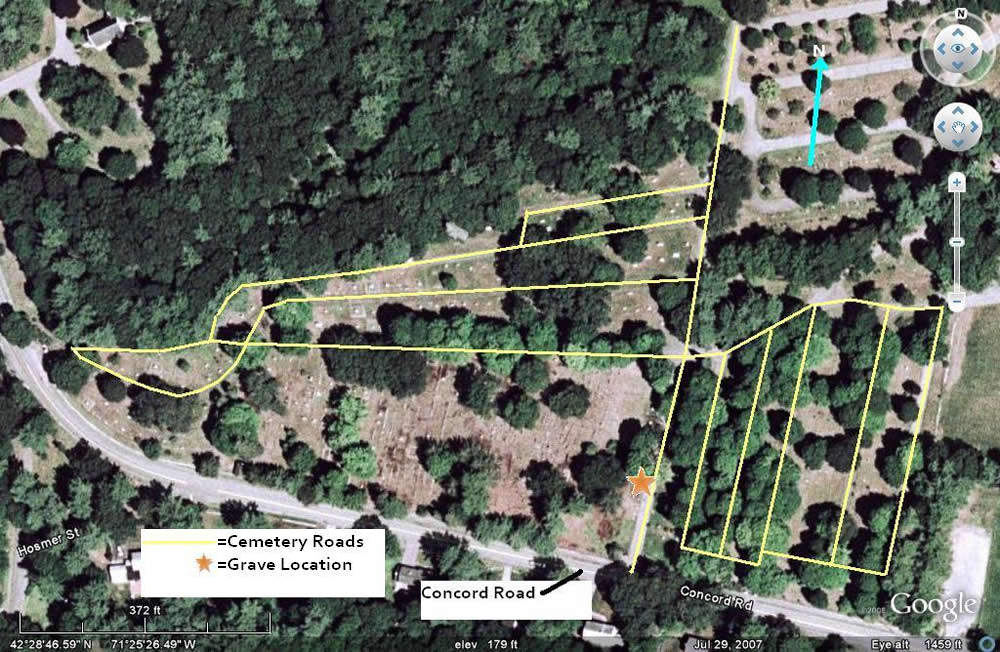 Cemetery map