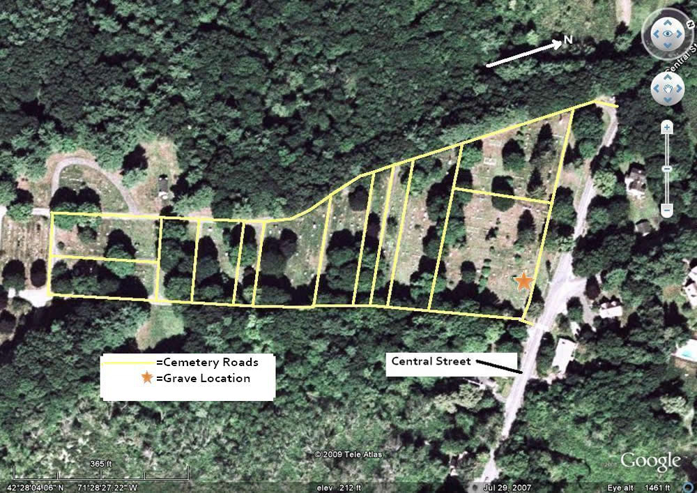 Cemetery map