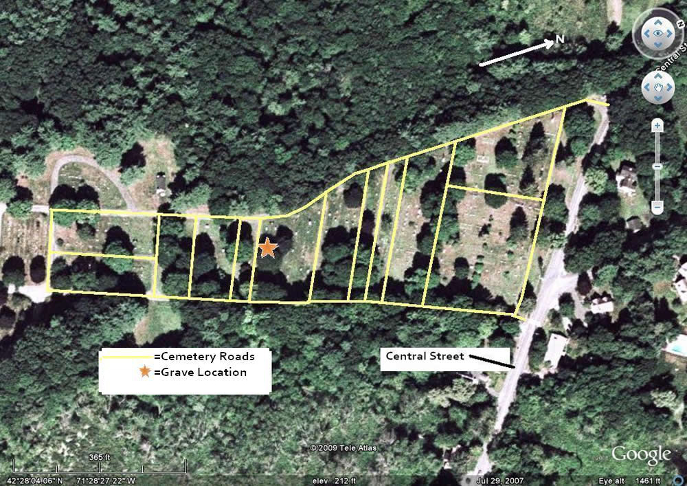 Cemetery map