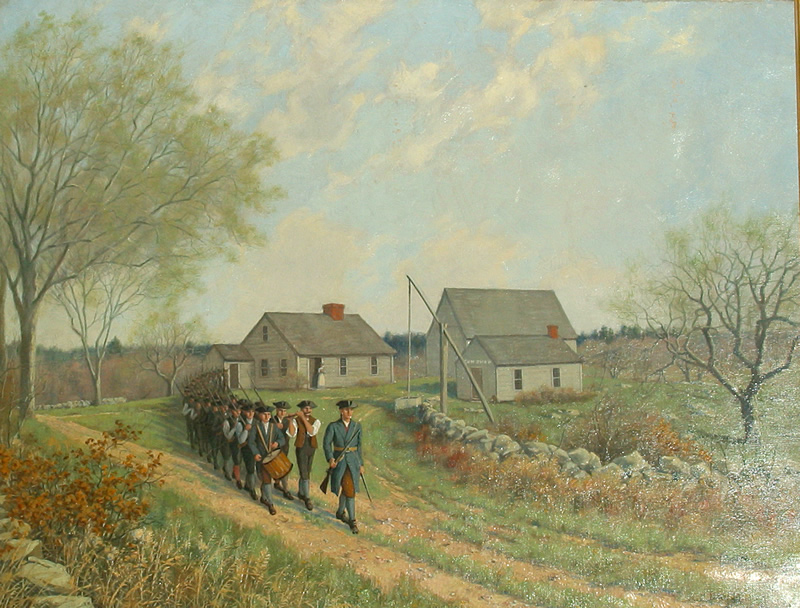 Painting by Arthur F. Davis