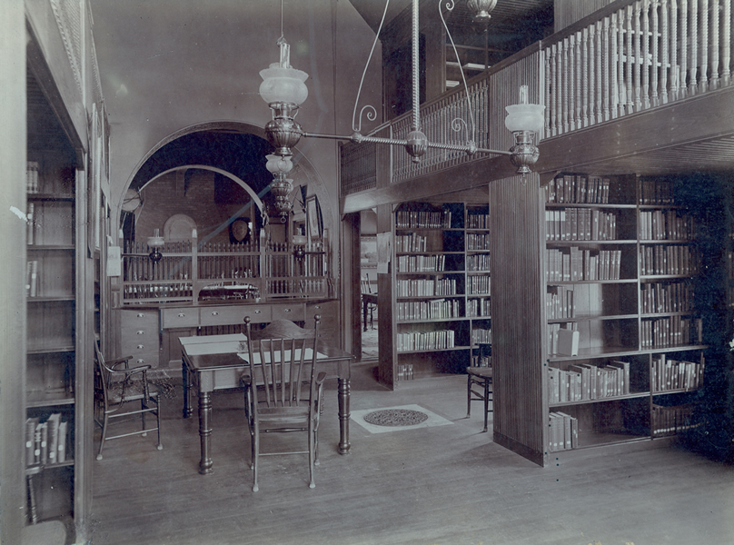 Library interior