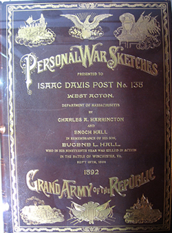 Isaac Davis Post No. 138 GAR Personal War Sketches (bound volume)