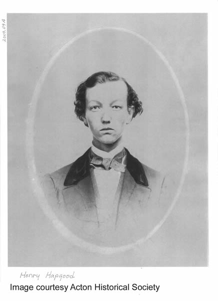 Henry Hapgood, courtesy Acton Historical Society