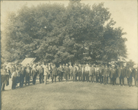 Civil War veterans at Gettysburg, AML.2009.2.2