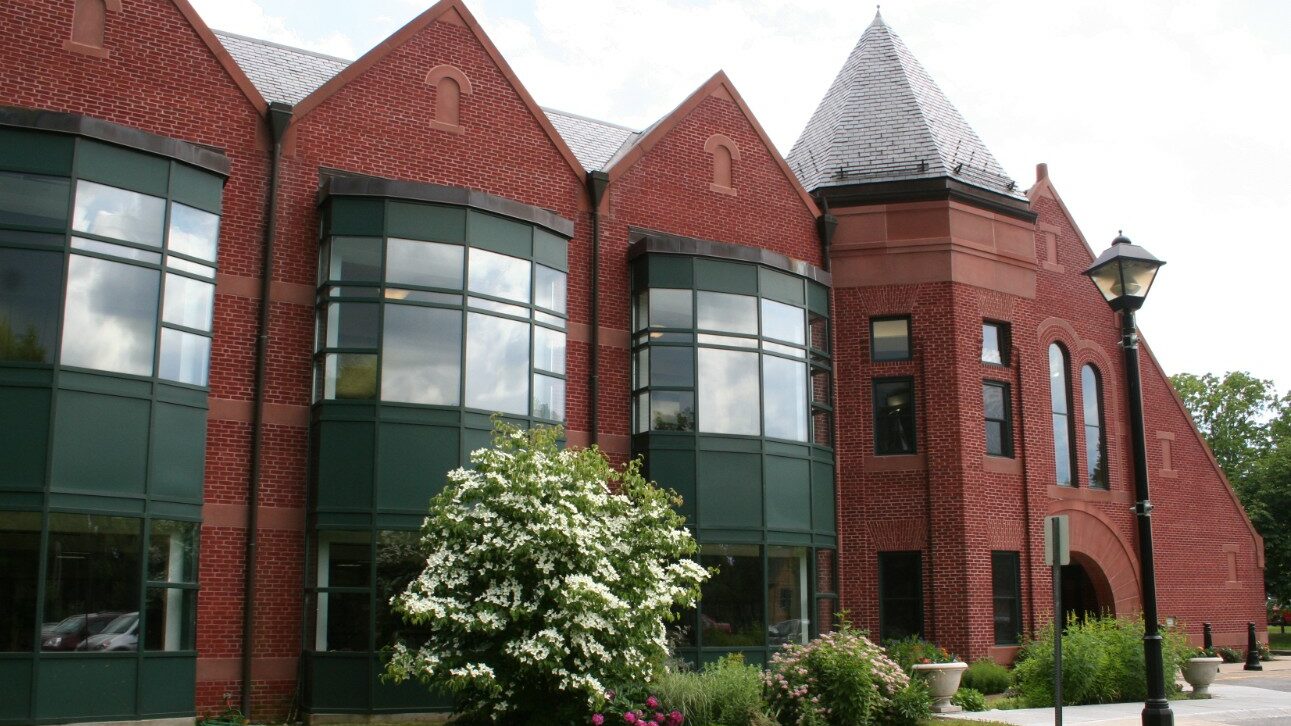 Photo of the Library Building Facade